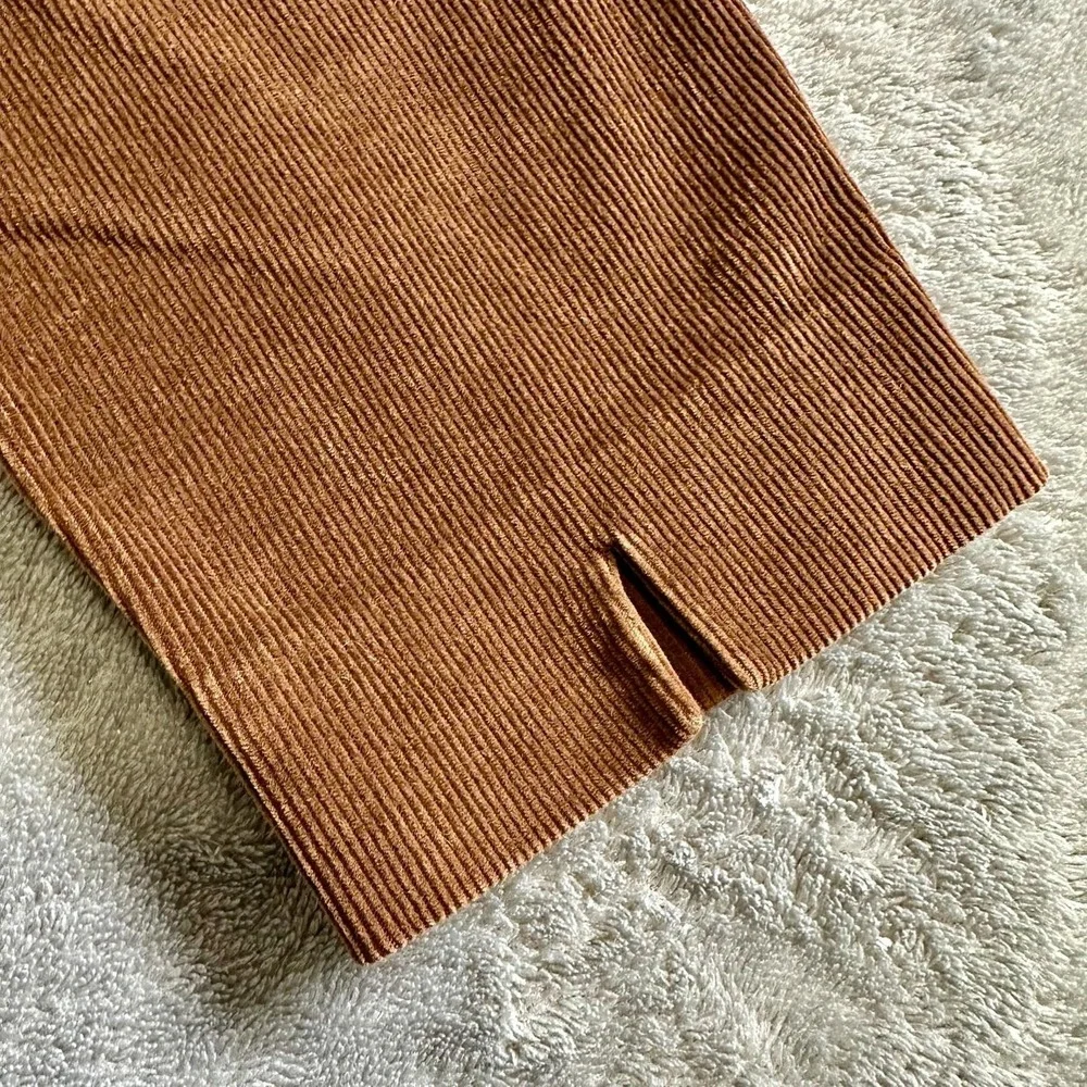 Piazza Sempione Camel Corduroy Ankle Pants IT 42 US 6 Made in Italy